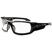 ergodyne Skullerz Odin Safety Glasses, Fog-Off Technology, Black Full Frame, Clear Dual Lens (50003)
