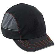 ergodyne Skullerz 8950 Bump Cap Hat, Short Brim, Black (23340)