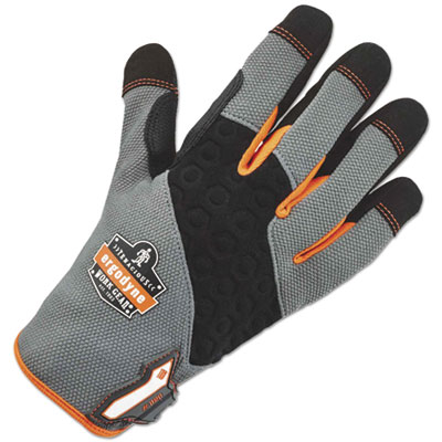 ergodyne ProFlex 820 High Abrasion Handling Gloves, Gray, Small, 1 Pair (17242)