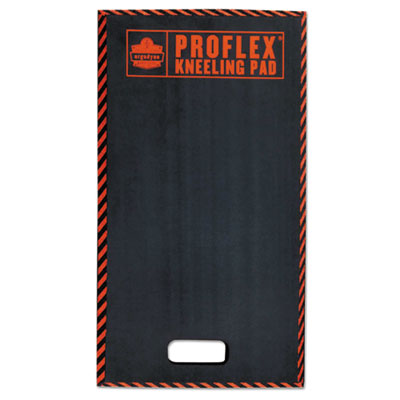 ergodyne ProFlex 385 Large Kneeling Pad, Rectangular, Black Textured Surface, 16" x 28" (18385)