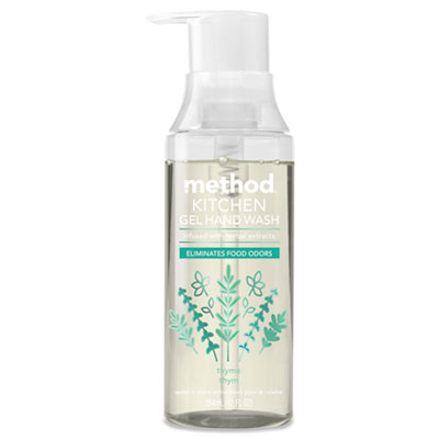 Method Kitchen Gel Hand Wash, Thyme, 12 oz Pump Bottle (01739EA)