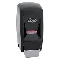 GOJO Bag-In-Box Liquid Soap Dispenser, 800 mL, 5.75 x 5.5 x 5.13, Black, 12/Carton (9033)