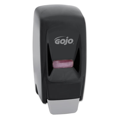 GOJO Bag-In-Box Liquid Soap Dispenser, 800 mL, 5.75 x 5.5 x 5.13, Black, 12/Carton (9033)