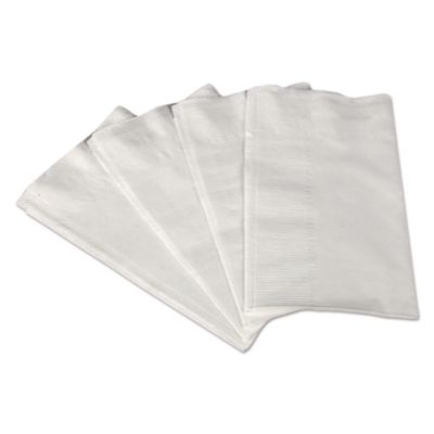 Scott 1/8-Fold Dinner Napkins, 2-Ply, 17 x 14.63, White, 300/Pack, 10 Packs/Carton (98200)