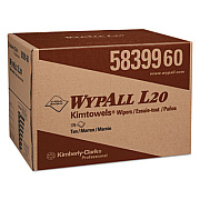 WypAll L20 Towels, Brag Box, 2-Ply, 12 1/2 X 16 4/5, Brown, 176/box (58399)
