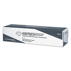 Kimtech Precision Wipers, POP-UP Box, 2-Ply, 14.7 x 16.6, White, 90/Box (05517)