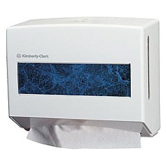 Kimberly-Clark Professional* Scottfold Compact Towel Dispenser, 10.75 x 4.75 x 9, Pearl White (09217)