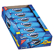 Nabisco Oreo Cookies Single Serve Packs, Chocolate, 2.4 oz Pack, 6 Cookies/Pack, 12 Packs/Box (00470)