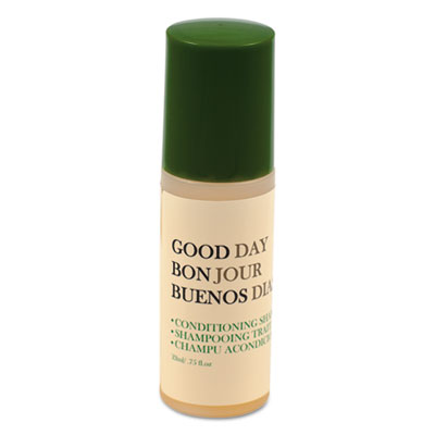 Good Day Conditioning Shampoo, Fresh, 0.75 oz Bottle, 144/Carton (480)