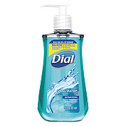 Dial Antibacterial Liquid Hand Soap, Spring Water, 7.5 oz Bottle, 12/Carton (02670CT)