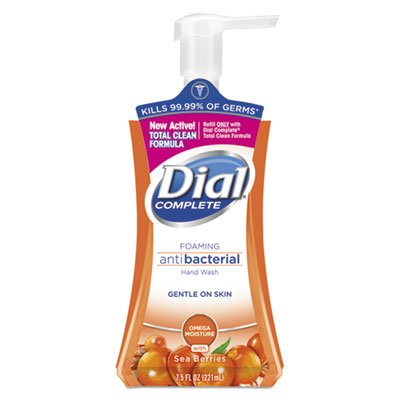 Dial Antibacterial Foaming Hand Wash, Sea Berries, 7.5 oz Pump Bottle (12014EA)