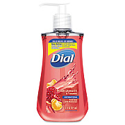 Dial Antibacterial Liquid Soap, Pomegranate and Tangerine, 7.5 oz Pump Bottle, 12/Carton (08513CT)
