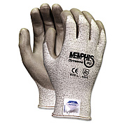 MCR Safety Dyneema Gloves, EN388: 4341, Large, Gray/White, Pair (9672L)