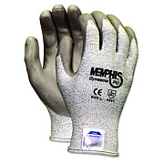 MCR Safety Dyneema Gloves, EN388: 4341, X-Large, Gray/White, Pair (9672XL)