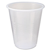 Fabri-Kal RK Crisscross Cold Drink Cups, 3 oz, Plastic, Clear, 100/Bag, 25 Bags/Carton (RK3)