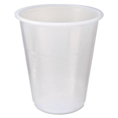 Fabri-Kal RK Crisscross Cold Drink Cups, 3 oz, Plastic, Clear, 100/Bag, 25 Bags/Carton (RK3)