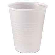 Fabri-Kal RK Ribbed Cold Drink Cups, 5 oz, Plastic, Clear, 100/Bag, 25 Bags/Carton (RK5)