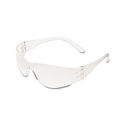 MCR Safety Checklite Safety Glasses, Frameless, Clear Single Hard Coat Scratch-Resistant Lens (CL110)