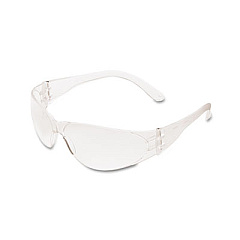 MCR Safety Checklite Safety Glasses, Frameless, Clear Single Hard Coat Scratch-Resistant Lens (CL110)