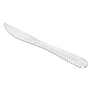 GEN Wrapped Cutlery, 7.5" Knife, Heavyweight, Polypropylene, White, 1,000/Carton (GENHYWIWKN)