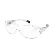 MCR Safety Law OTG Safety Glasses, Frameless OTG, Clear Single Lens (OG110AF)