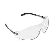 MCR Safety Blackjack Safety Glasses, Frameless, Clear Single Lens, 12/Box (S2110BX)