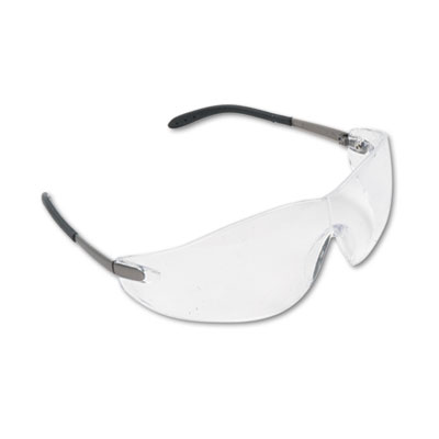 MCR Safety Blackjack Safety Glasses, Frameless, Clear Single Lens (S2110)