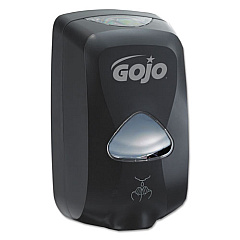 GOJO TFX TOUCH-FREE AUTOMATIC FOAM SOAP DISPENSER, 1,200 ML, 4.1" X 6" X 10.6", BLACK (273012)