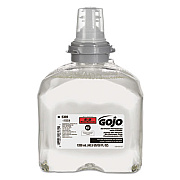 GOJO E2 Foam Handwash with PCMX Refill for TFX Dispensers, Fragrance-Free, 1,200 mL, 2/Carton (536902)