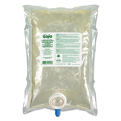 GOJO NXT GREEN SEAL CERTIFIED HAND WASH REFILL, UNSCENTED, 1,000 ML, 8/CARTON (216508CT)