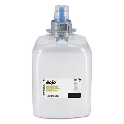 GOJO Invigorating 3-in-1 Shampoo and Body Wash, Botanical Scent, 2,000 mL, 2/Carton (529202)