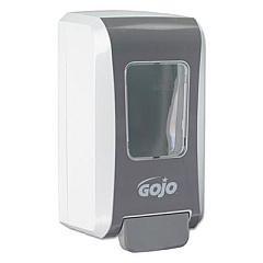 GOJO FMX-20 Soap Dispenser, 2 L, 6.5 x 4.7 x 11.7, White/Gray, 6/Carton (527006)