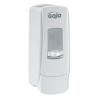 GOJO ADX-7 DISPENSER, 700 ML, 3.7" X 3.5" X 9.7", WHITE, 6/CARTON (878006CT)