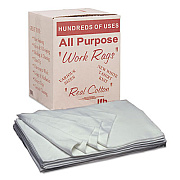 AbilityOne 7920014541147, SKILCRAFT, Cotton Cloth Rags, 5" x 8", 288/Carton
