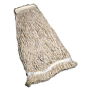 AbilityOne 7920009265493, SKILCRAFT, Cut End Wet Mop Heads, 31", Cotton/Rayon, Natural