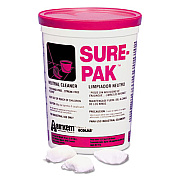 AbilityOne 7930014181104, SKILCRAFT, Ecolab Sure Pak Floor Cleaner, Fresh Scent, 100 Packs/Tub