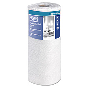 Tork Universal Perforated Kitchen Towel Roll, 2-Ply, 11 x 9, White, 84/Roll, 30 Rolls/Carton (HB1990A)