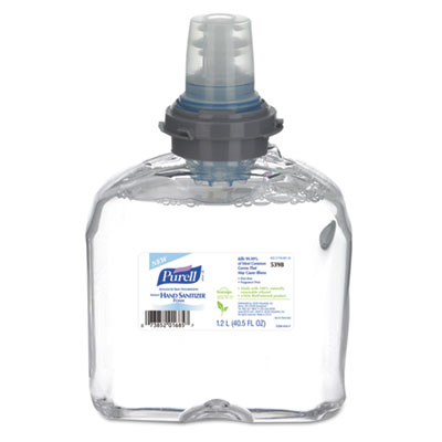 PURELL SKIN NOURISHING ADVANCED FOAM HAND SANITIZER, 1200 ML REFILL, 2/CARTON (539802)