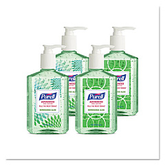 PURELL Advanced Hand Sanitizer Soothing Gel, Fresh Scent with Aloe and Vitamin E, 8 oz Pump Bottle, 24 Carton (967406ECDECO)