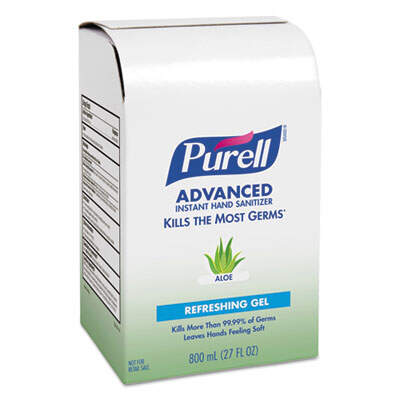 PURELL 9637 Advanced Hand Sanitizer Soothing Gel Refill
