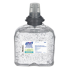 PURELL GREEN CERTIFIED TFX REFILL ADVANCED GEL HAND SANITIZER, 1200 ML, 4/CARTON (549104CT)