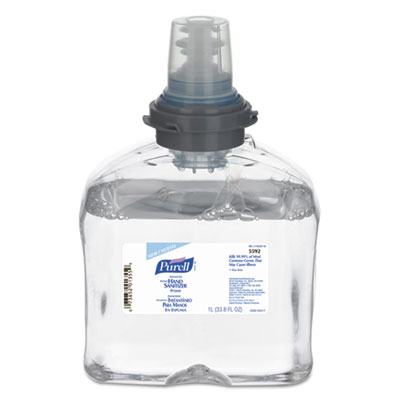 PURELL ADVANCED FOAM HAND SANITIZER, TFX, 1000 ML REFILL, 2/CARTON (559202)