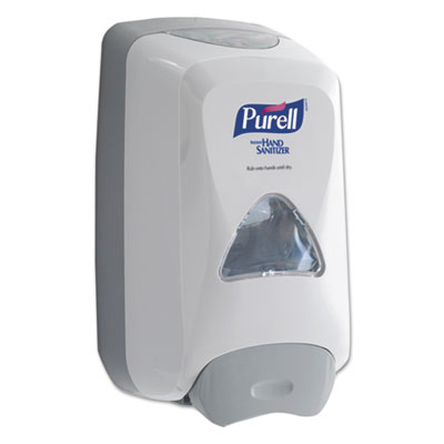 PURELL FMX-12 Foam Hand Sanitizer Dispenser, 1,000 mL/1,200 mL Refill, 6.6 x 5.13 x 11, Gray (512006)