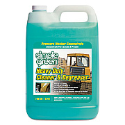 Simple Green Heavy-Duty Cleaner and Degreaser Pressure Washer Concentrate, 1 gal Bottle, 4/Carton (18203)