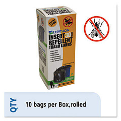 Stout by Envision STOP3340K13R Insect-Repellent Trash Bags