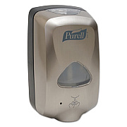 PURELL TFX TOUCH FREE DISPENSER, 1200 ML, 6" X 4" X 10.5", BRUSHED METALLIC (279012EEU00)