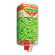 Moldex Pura-Fit PlugStation Earplug Dispenser, Cordless, 33NRR, Bright Green, 500 Pairs (6845)