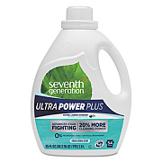 Seventh Generation Natural Liquid Laundry Detergent, Ultra Power Plus, Fresh Scent, 54 Loads, 95 oz (45025)