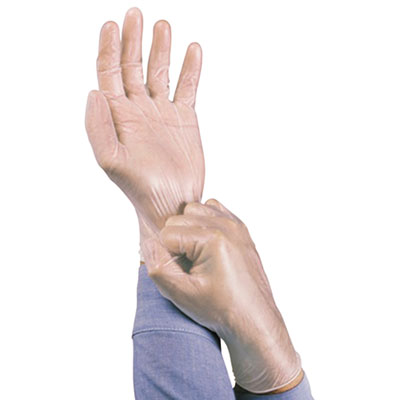 AnsellPro Dura-Touch 5 mil PVC Disposable Gloves, X-Large, Clear, 100/Box (34725XL)