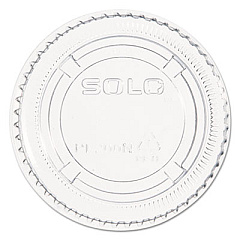 Dart Portion/Souffle Cup Lids, Fits 1.5 oz to 2.5 oz Portion Cups, Plastic, Clear, 2,500/Carton (PL200N)